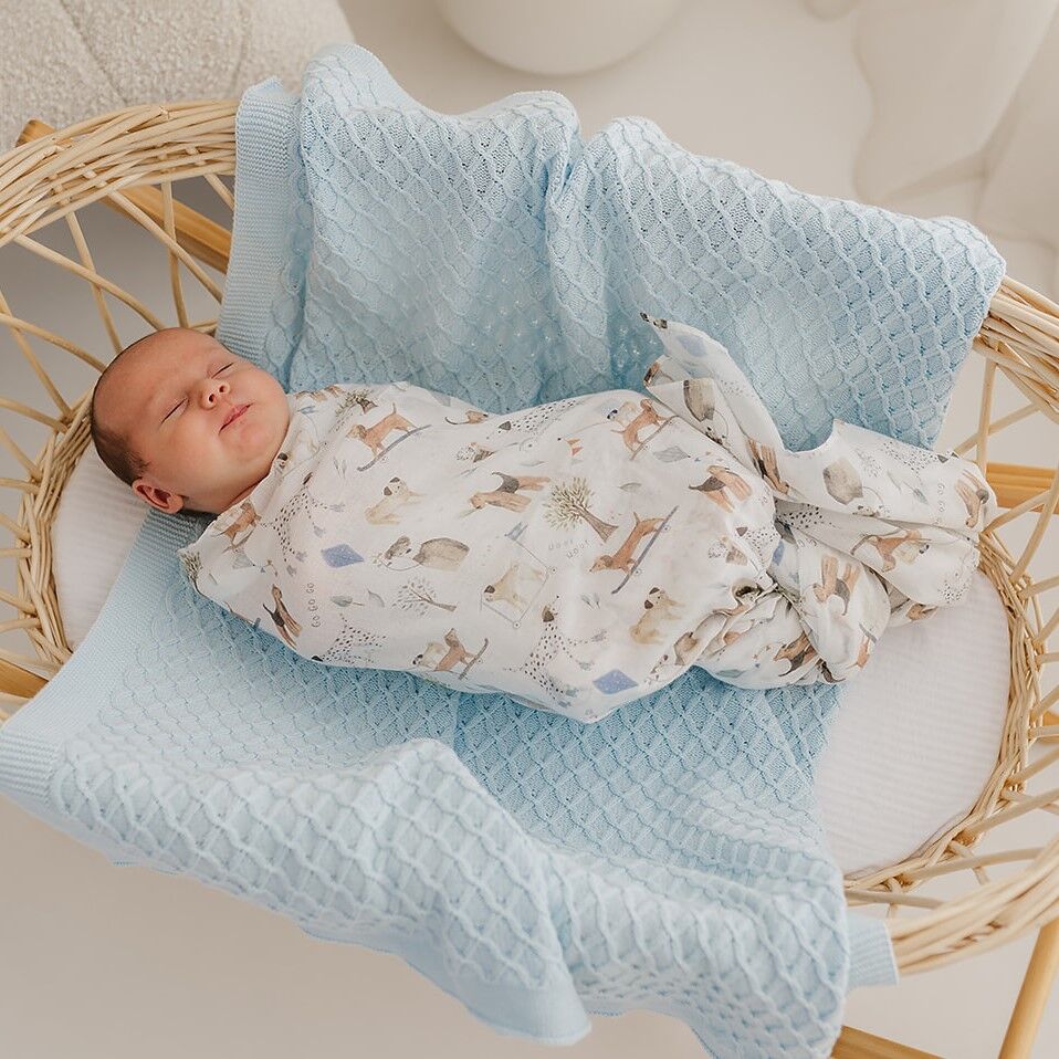Emotion & Kids Dogs Day Out Muslin Wrap