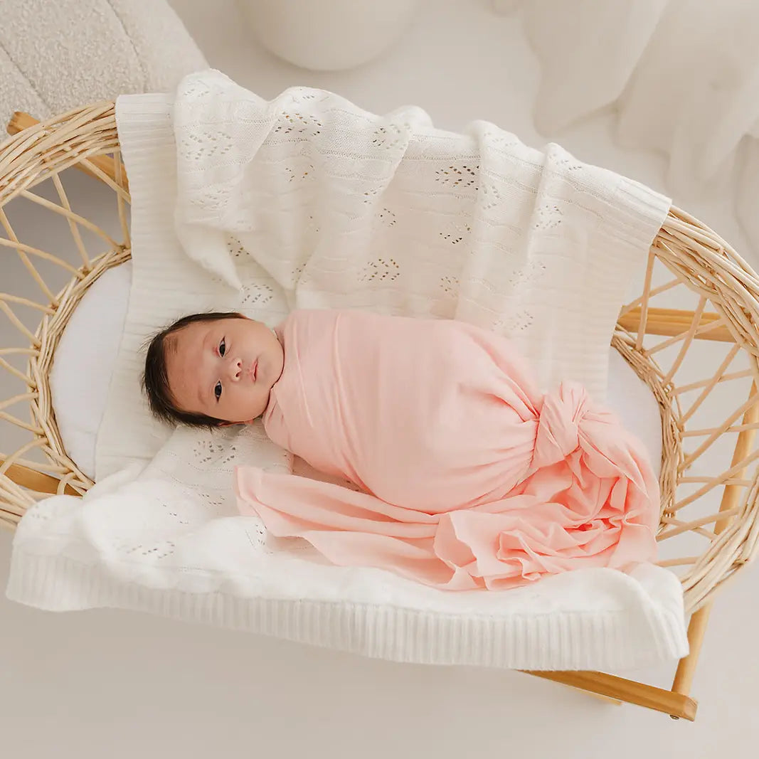 Emotion & Kids Pink Muslin Swaddle