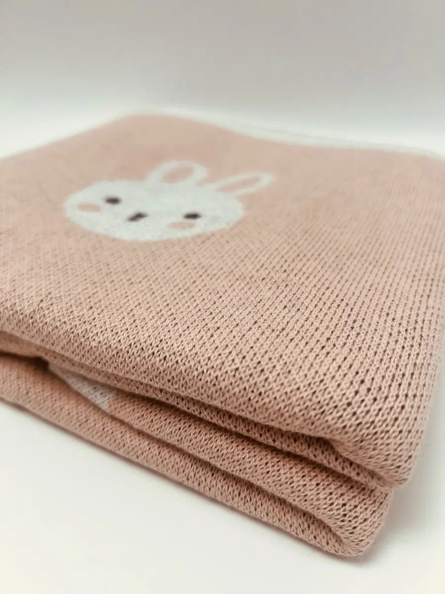 Soft Bunny Baby Blanket