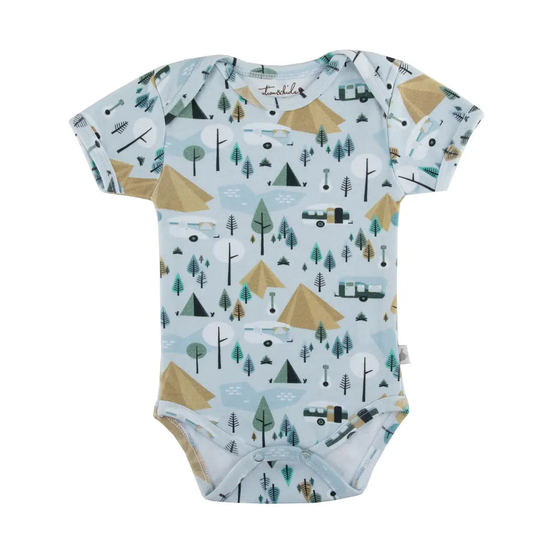 Emotion & Kids Retro Camping Bodysuit
